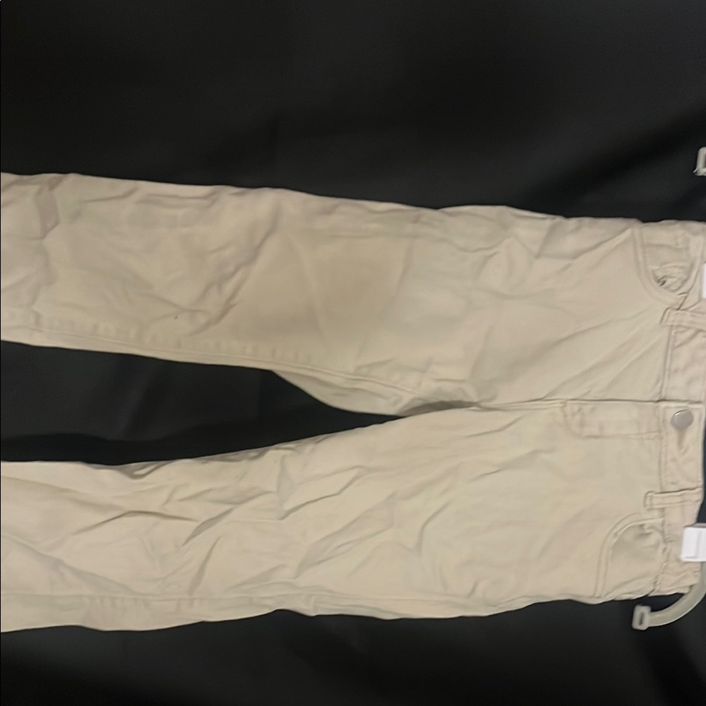 Wonder Nation Cream Jeans Sturdy Cotton Blend